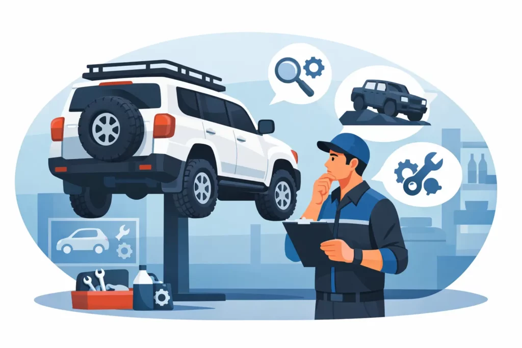 Choosing a 4WD Service Specialist